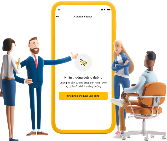 Cho phép quyền truy cập